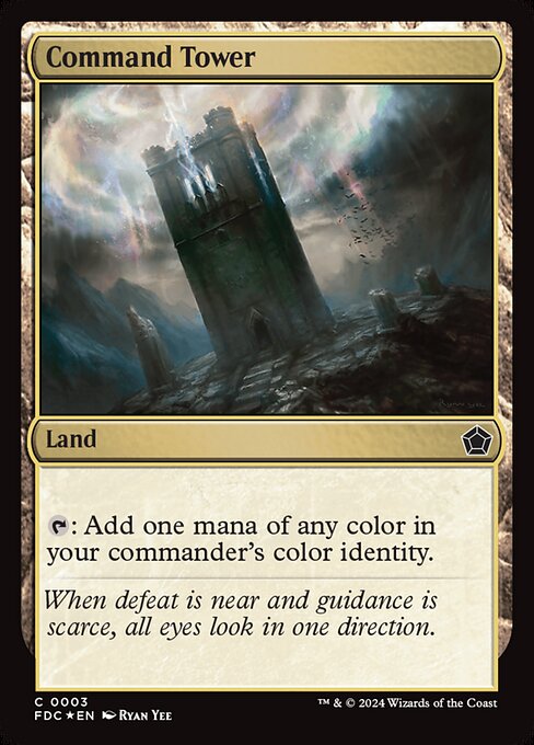 Command Tower (FDC 3) [Foundations Commander]