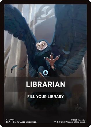 Librarian Theme Card [Avatar: The Last Airbender Tokens]