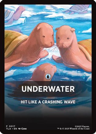 Underwater Theme Card [Avatar: The Last Airbender Tokens]
