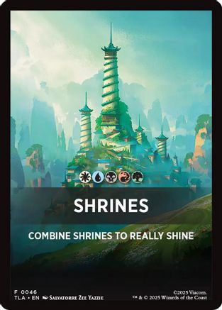 Shrines Theme Card [Avatar: The Last Airbender Tokens]