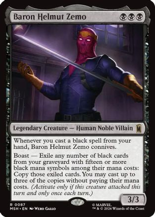 Baron Helmut Zemo [Marvel Super Heroes]