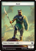 Ally (0005) // Clue (0018) Double-Sided Token [Avatar: The Last Airbender Tokens]