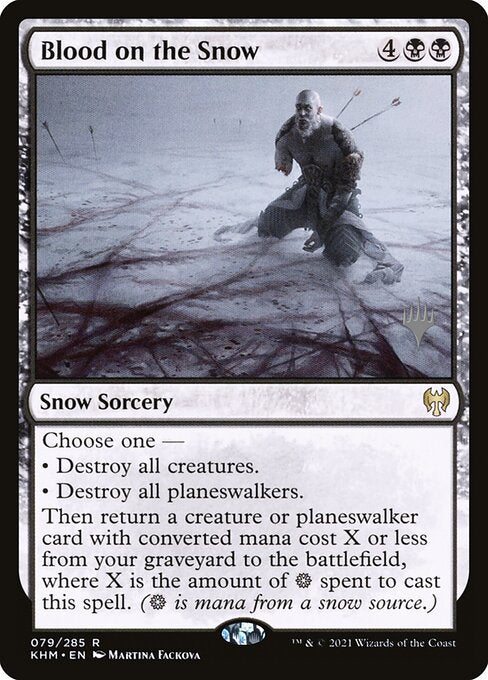 Blood on the Snow (PKHM 79p) [Kaldheim Promos]