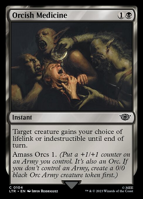 Orcish Medicine (LTR 104) [The Lord of the Rings: Tales of Middle-earth]
