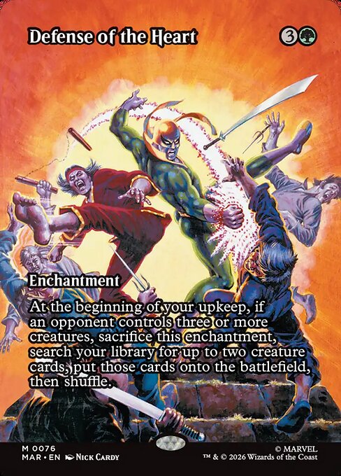 Defense of the Heart (MAR 76) [Marvel Universe]
