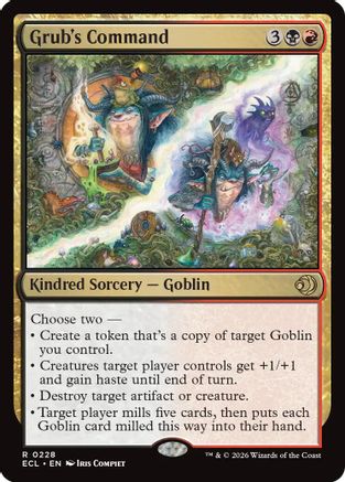 Grub's Command [Lorwyn Eclipsed]