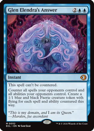 Glen Elendra's Answer [Lorwyn Eclipsed]