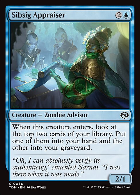 Sibsig Appraiser (TDM 56) [Tarkir: Dragonstorm]