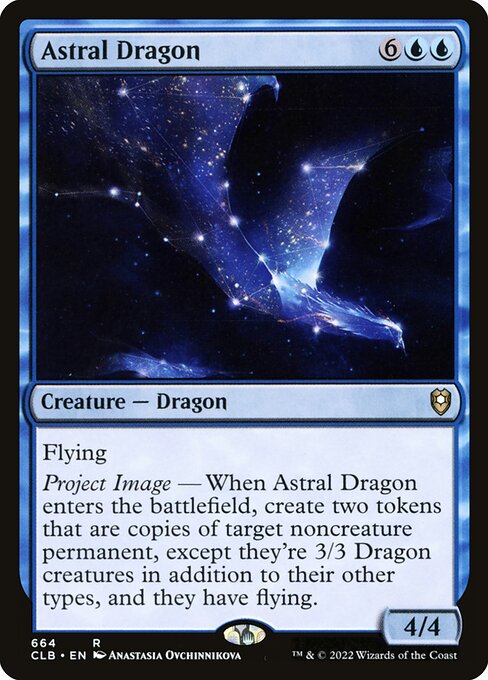 Astral Dragon (CLB 664) [Commander Legends: Battle for Baldur's Gate]