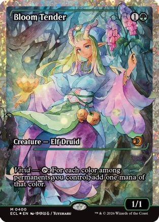 Bloom Tender (0400) (Showcase) (Fracture Foil) [Lorwyn Eclipsed]