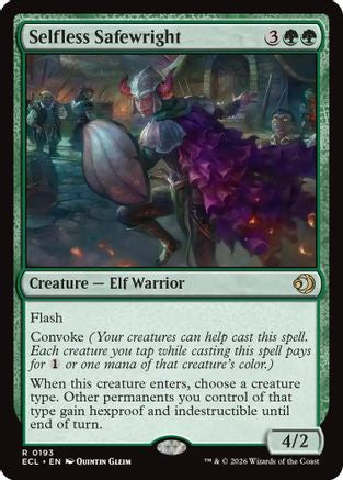 Selfless Safewright [Lorwyn Eclipsed]