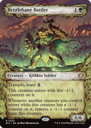 Bristlebane Battler (Showcase) [Lorwyn Eclipsed]