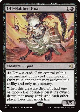 Oft-Nabbed Goat [Lorwyn Eclipsed Commander]