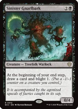 Sinister Gnarlbark [Lorwyn Eclipsed Commander]