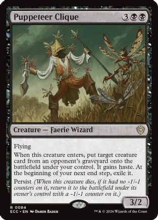 Puppeteer Clique [Lorwyn Eclipsed Commander]