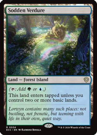 Sodden Verdure [Lorwyn Eclipsed Commander]