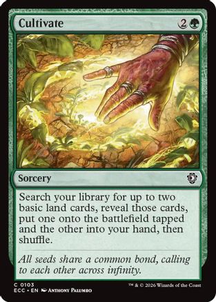 Cultivate [Lorwyn Eclipsed Commander]