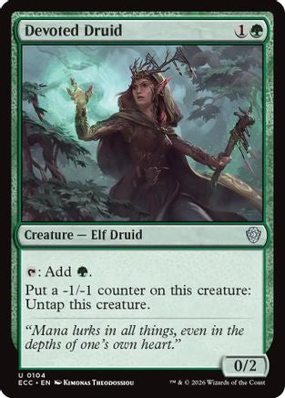 Devoted Druid [Lorwyn Eclipsed Commander]