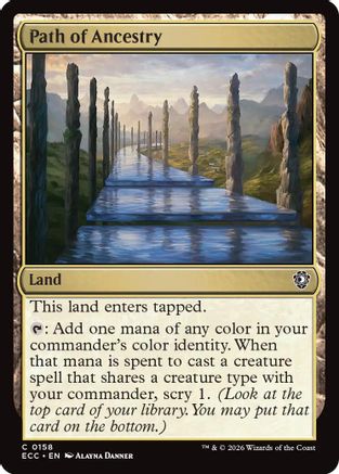 Path of Ancestry [Lorwyn Eclipsed Commander]