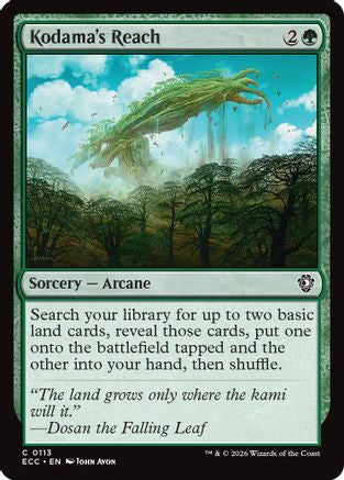 Kodama's Reach [Lorwyn Eclipsed Commander]