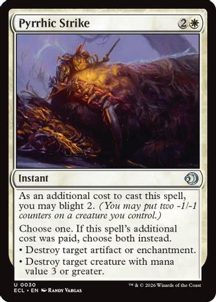 Pyrrhic Strike [Lorwyn Eclipsed]