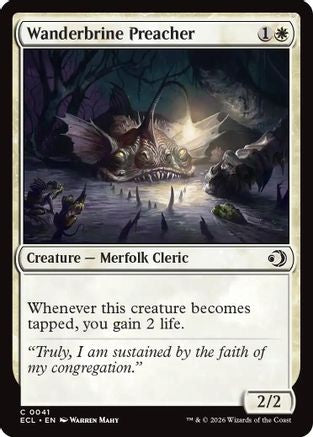 Wanderbrine Preacher [Lorwyn Eclipsed]