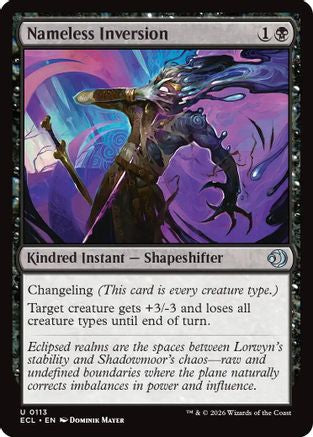 Nameless Inversion [Lorwyn Eclipsed]