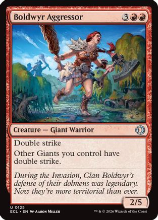 Boldwyr Aggressor [Lorwyn Eclipsed]
