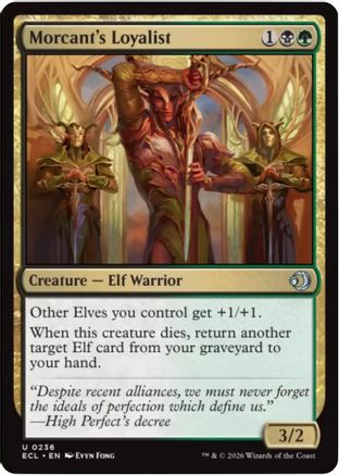 Morcant's Loyalist [Lorwyn Eclipsed]