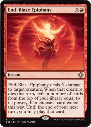 End-Blaze Epiphany [Lorwyn Eclipsed]
