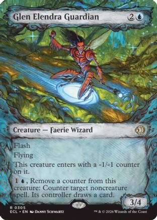 Glen Elendra Guardian (0305) (Showcase) [Lorwyn Eclipsed]