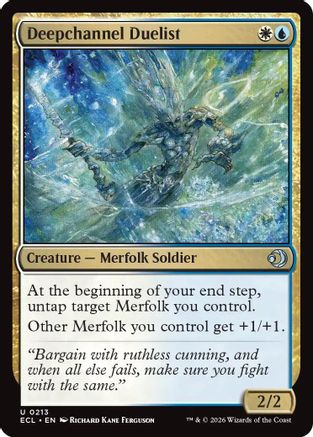 Deepchannel Duelist [Lorwyn Eclipsed]