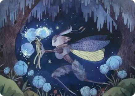 Bitterbloom Bearer Art Card [Lorwyn Eclipsed Art Series]