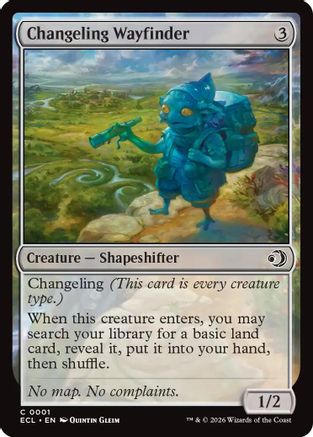Changeling Wayfinder [Lorwyn Eclipsed]