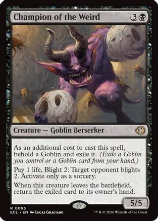 Champion of the Weird [Lorwyn Eclipsed]