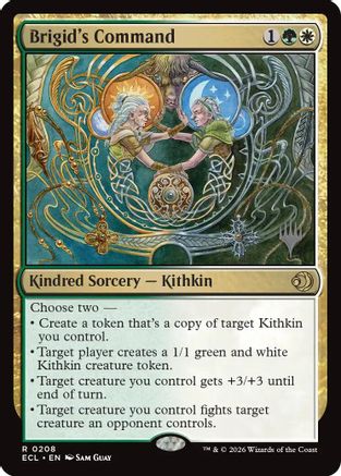 Brigid's Command [Lorwyn Eclipsed Promos]