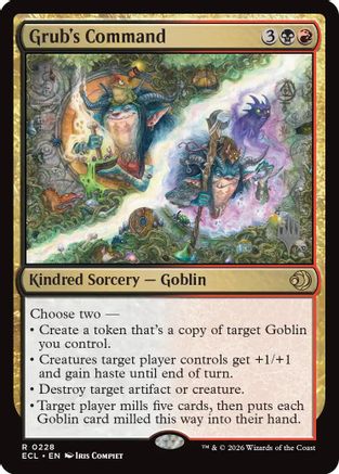 Grub's Command [Lorwyn Eclipsed Promos]