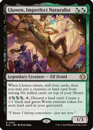 Lluwen, Imperfect Naturalist [Lorwyn Eclipsed Promos]