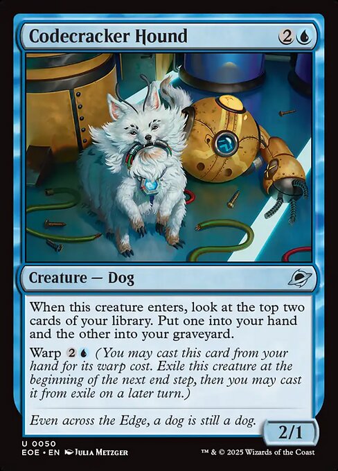 Codecracker Hound (EOE 50) [Edge of Eternities]