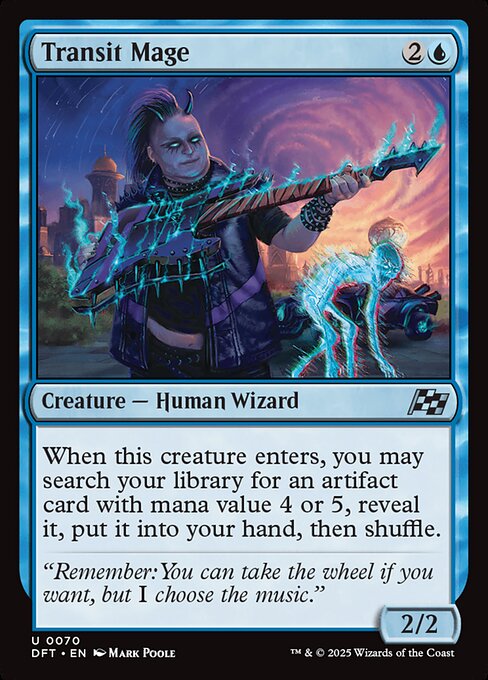 Transit Mage (DFT 70) [Aetherdrift]