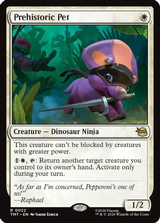 Prehistoric Pet [Teenage Mutant Ninja Turtles]