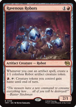 Ravenous Robots [Teenage Mutant Ninja Turtles]