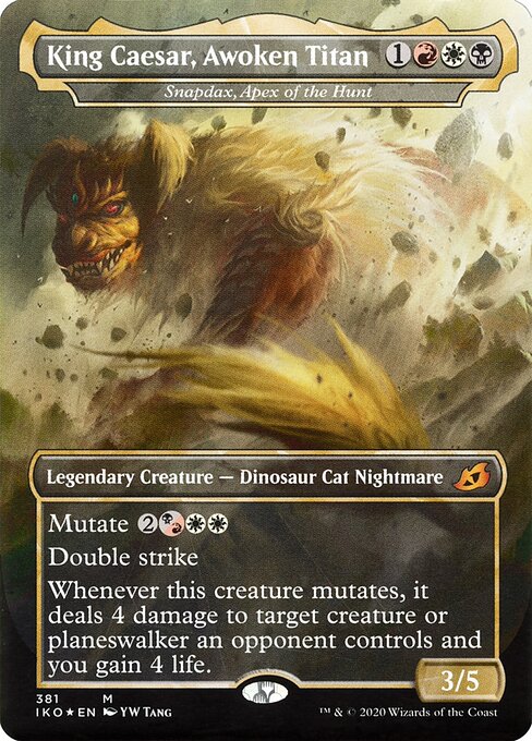 Snapdax, Apex of the Hunt (IKO 381) [Ikoria: Lair of Behemoths]