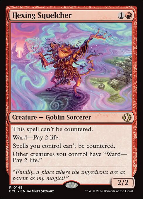 Hexing Squelcher (ECL 145) [Lorwyn Eclipsed]