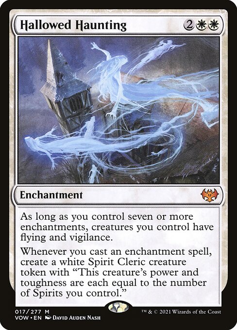 Hallowed Haunting (VOW 17) [Innistrad: Crimson Vow]