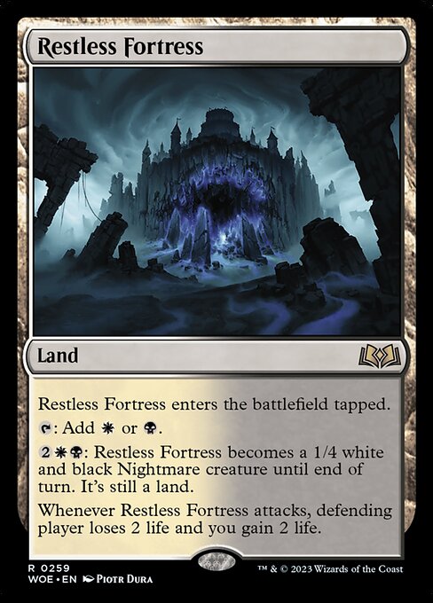 Restless Fortress (WOE 259) [Wilds of Eldraine]