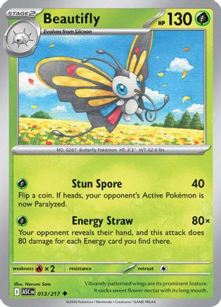 Beautifly (013/217) [Mega Evolution: Ascended Heroes]