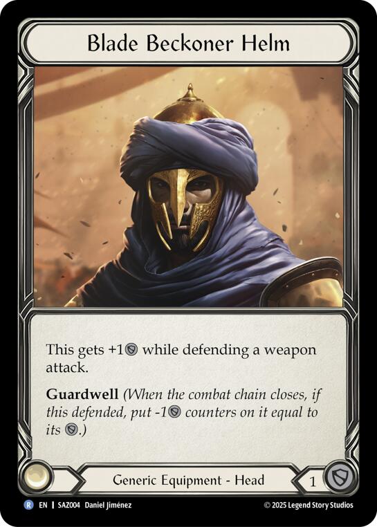 Blade Beckoner Helm [SAZ004] (Silver Age Chapter 2)
