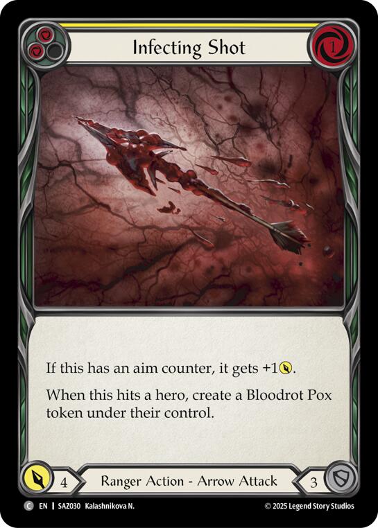 Infecting Shot (Yellow) (Regular) [SAZ030] (Silver Age Chapter 2)