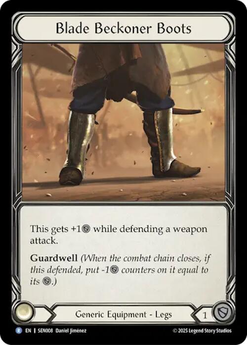 Blade Beckoner Boots [SEN008] (Silver Age Chapter 2)
